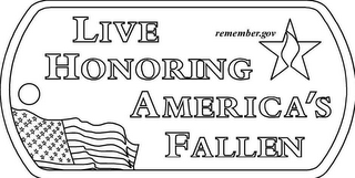 LIVE HONORING AMERICA'S FALLEN