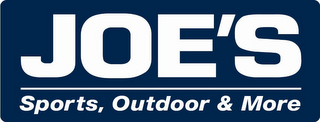 JOE'S SPORTS, OUTDOOR & MORE