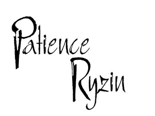 PATIENCE RYZIN