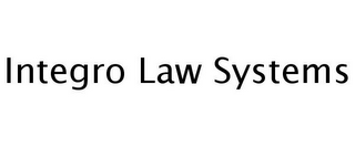 INTEGRO LAW SYSTEMS