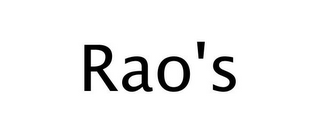 RAO'S