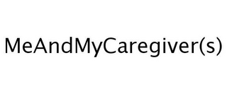 MEANDMYCAREGIVER(S)