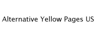 ALTERNATIVE YELLOW PAGES US