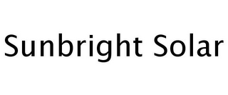 SUNBRIGHT SOLAR