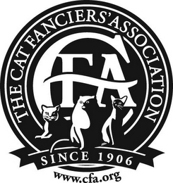 THE CAT FANCIERS' ASSOCIATION CFA SINCE1906 WWW.CFA.ORG