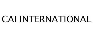 CAI INTERNATIONAL