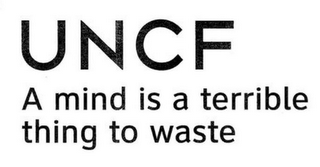 UNCF A MIND IS A TERRIBLE THING TO WASTE