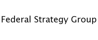 FEDERAL STRATEGY GROUP