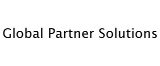 GLOBAL PARTNER SOLUTIONS