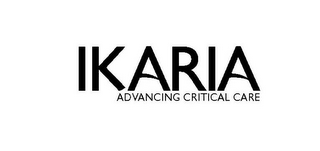 IKARIA ADVANCING CRITICAL CARE