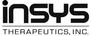 INSYS THERAPEUTICS, INC.