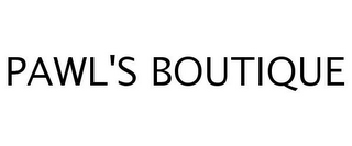 PAWL'S BOUTIQUE