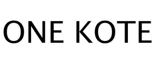 ONE KOTE