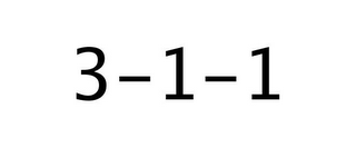 3-1-1