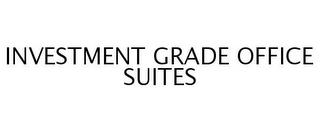 INVESTMENT GRADE OFFICE SUITES