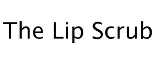 THE LIP SCRUB