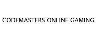 CODEMASTERS ONLINE GAMING