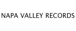 NAPA VALLEY RECORDS