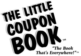 THE LITTLE COUPON BOOK "THE BOOK THAT'S EVERYWHERE!"