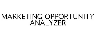 MARKETING OPPORTUNITY ANALYZER