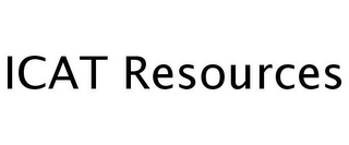 ICAT RESOURCES