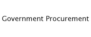 GOVERNMENT PROCUREMENT