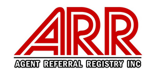 ARR AGENT REFERRAL REGISTRY INC