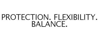 PROTECTION. FLEXIBILITY. BALANCE.