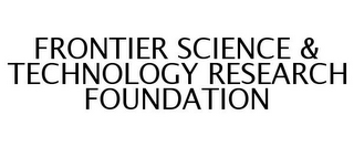 FRONTIER SCIENCE & TECHNOLOGY RESEARCH FOUNDATION