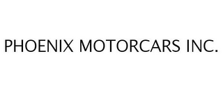 PHOENIX MOTORCARS INC.