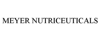 MEYER NUTRICEUTICALS