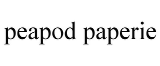 PEAPOD PAPERIE