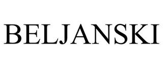 BELJANSKI
