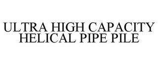 ULTRA HIGH CAPACITY HELICAL PIPE PILE