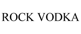 ROCK VODKA