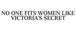 NO ONE FITS WOMEN LIKE VICTORIA'S SECRET