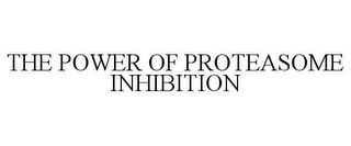 THE POWER OF PROTEASOME INHIBITION