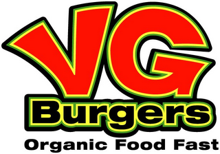 VG BURGERS ORGANIC FOOD FAST