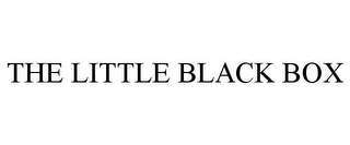 THE LITTLE BLACK BOX