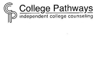 CP COLLEGE PATHWAYS INDEPENDENT COLLEGECOUNSELING