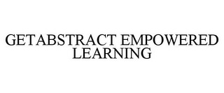 GETABSTRACT EMPOWERED LEARNING