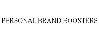 PERSONAL BRAND BOOSTERS