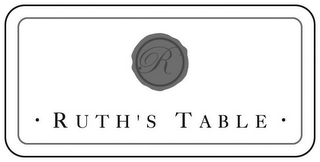 R · RUTH'S TABLE ·