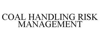 COAL HANDLING RISK MANAGEMENT