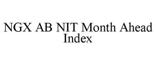 NGX AB NIT MONTH AHEAD INDEX