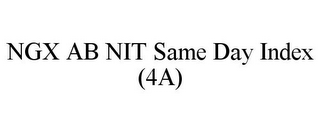 NGX AB NIT SAME DAY INDEX (4A)