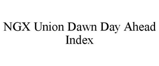 NGX UNION DAWN DAY AHEAD INDEX