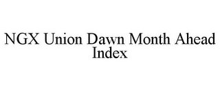 NGX UNION DAWN MONTH AHEAD INDEX