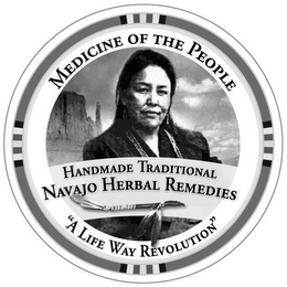 MEDICINE OF THE PEOPLE "A LIFE WAY REVOLUTION" TRADITIONAL HANDMADE NAVAJO HERBAL REMEDIES