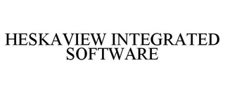 HESKAVIEW INTEGRATED SOFTWARE